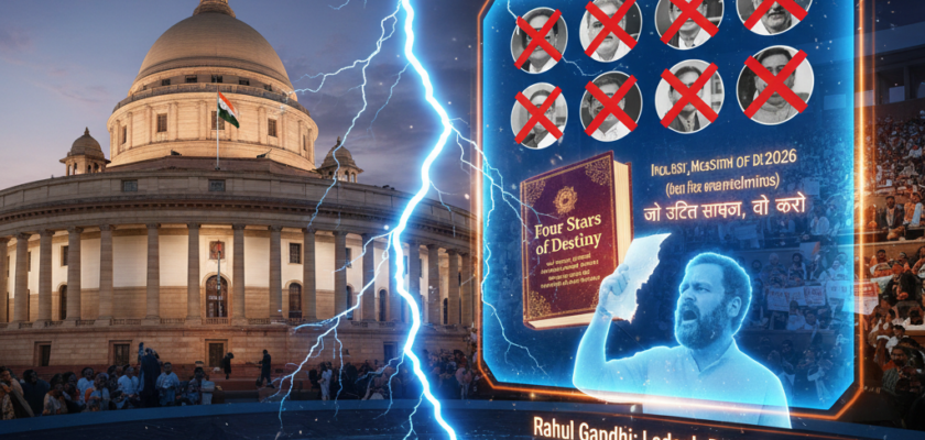 Parliament Row 2026 8 MPs suspended Ladakh book row