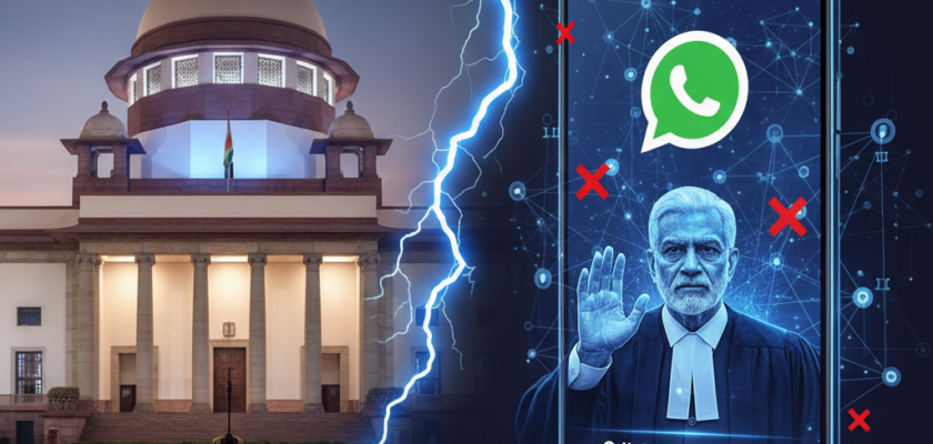 WhatsApp privacy policy Supreme Court 2026