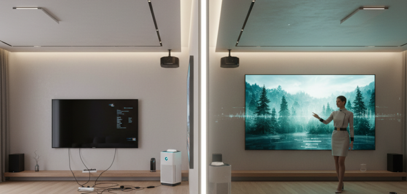 Invisible home tech 2030, futuristic home innovations